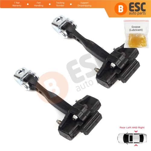 2 Pieces Rear Door Hinge Stop Check Strap Limiter for Fiat 500L 351 352 2012-2022 51883509