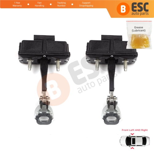 2 Pieces Front Door Hinge Stop Check Strap Limiter for Fiat Punto Evo Grande Punto 199 51961550