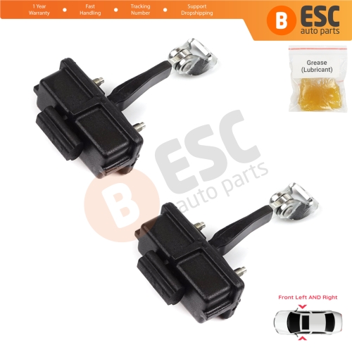 2 Pieces Front Door Hinge Stop Check Strap Limiter for Fiat Punto Evo Grande Punto 199 51961550