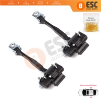2 Pieces Rear Door Hinge Stop Check Strap Limiter for Fiat 500X 334 2014-On 51939944