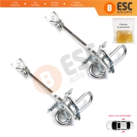 2 Pieces Rear Door Hinge Stop Check Strap Limiter for Fiat Panda MK2 169 2003-2012 46826530