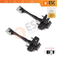 2 Pieces Rear Door Hinge Stop Check Strap Limiter for Alfa Romeo Giulietta 940 2010-2020 50521442	