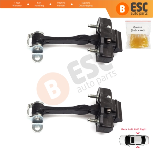 2 Pieces Rear Door Hinge Stop Check Strap Limiter for Alfa Romeo 159 939 2004–2011 50510941