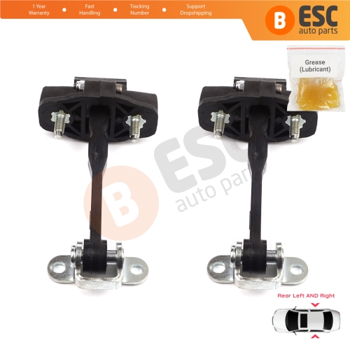 2 Pieces Rear Door Hinge Stop Check Strap Limiter for Alfa Romeo 159 939 2004–2011 50510941