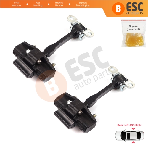 2 Pieces Rear Door Hinge Stop Check Strap Limiter for Alfa Romeo 159 939 2004–2011 50510941