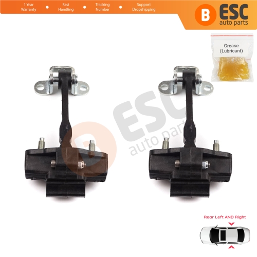 2 Pieces Rear Door Hinge Stop Check Strap Limiter for Alfa Romeo 159 939 2004–2011 50510941