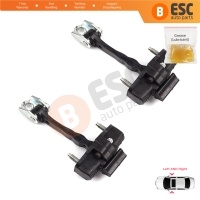 2 Pieces Door Hinge Stop Check Strap Limiter for Alfa Romeo MiTo 955 2008–2018 3-Door HB 50509095