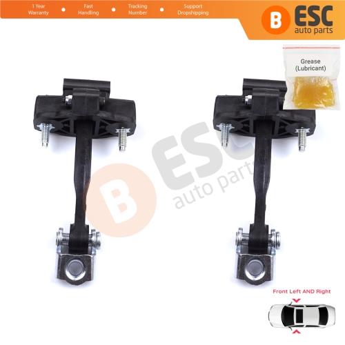 2 Pieces Front Door Hinge Stop Check Strap Limiter for Lancia Ypsilon MK3 846 312 2011-2024 5-Door HB 52049606