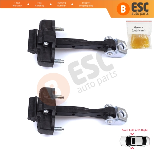 2 Pieces Front Door Hinge Stop Check Strap Limiter for Lancia Ypsilon MK3 846 312 2011-2024 5-Door HB 52049606