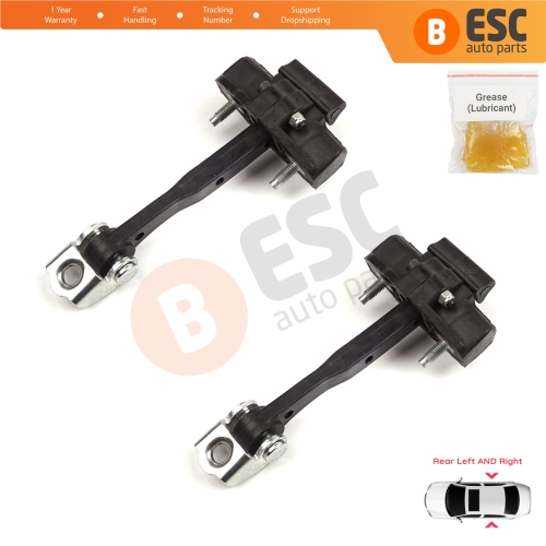 2 Pieces Rear Door Hinge Stop Check Strap Limiter for Lancia Ypsilon MK3 846 312 2011-2024 5-Door HB 51917798
