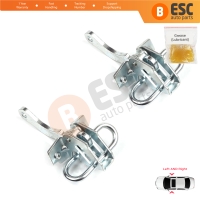 2 Pieces Door Hinge Stop Check Strap Limiter for Fiat Seicento 600 Elettra 187 1997-2010 46553843