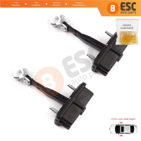 2 Pieces Front Door Hinge Stop Check Strap Limiter for Fiat Panda MK4 312 319 519 2011-2023 52022102