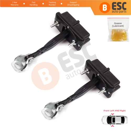2 Pieces Front Door Hinge Stop Check Strap Limiter for Fiat Panda MK4 312 319 519 2011-2023 52022102
