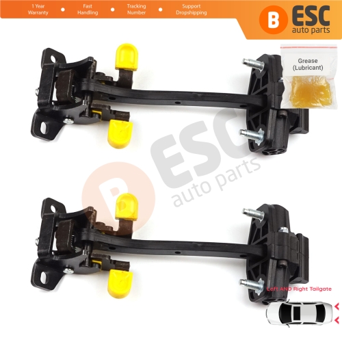 2 Pieces Rear Trunk Door Hinge Stop Check Strap Limiter for Fiat Doblo 263 Opel Combo D 51879452