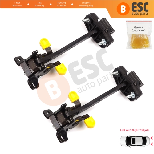 2 Pieces Rear Trunk Door Hinge Stop Check Strap Limiter for Fiat Doblo 263 Opel Combo D 51879452