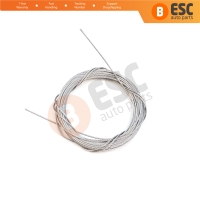 10 meter Car Door Hood Trunk Release Locking Latch Bowden Repair Cable AISI 304 Steel Wire Rope 7x7 Strands Diameter 1.2 mm