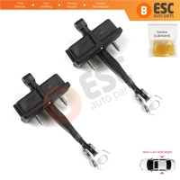 2 Pieces Rear Door Hinge Stop Check Strap Limiter for Fiat Panda MK4 312 319 519 2011-2023 Van Hatchback 52022104