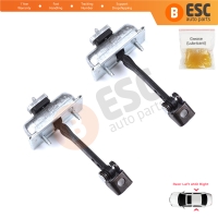 2 Pieces Rear Door Hinge Stop Check Strap Limiter for Citroen C3 MK3 Peugeot 208 2008 MK1 5-Door Hatchback 9671891280	