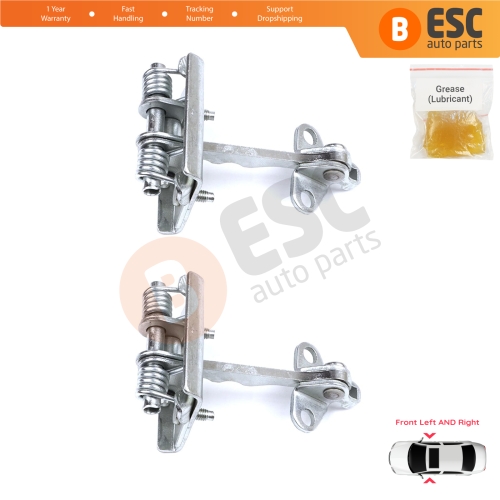 2 Pieces Front Door Hinge Stop Check Strap Limiter for Citroen Xsara N0 N1 N2 N3 1997-2006 9181A9