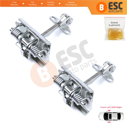 2 Pieces Front Door Hinge Stop Check Strap Limiter for Citroen Xsara N0 N1 N2 N3 1997-2006 9181A9