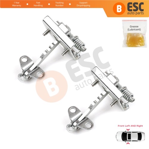 2 Pieces Front Door Hinge Stop Check Strap Limiter for Citroen Xsara N0 N1 N2 N3 1997-2006 9181A9