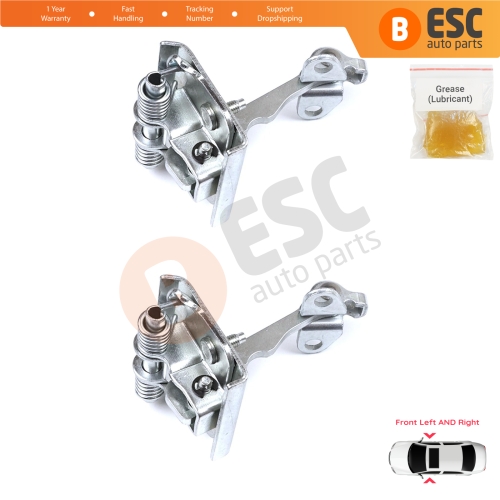 2 Pieces Front Door Hinge Stop Check Strap Limiter for Citroen Xsara N0 N1 N2 N3 1997-2006 9181A9