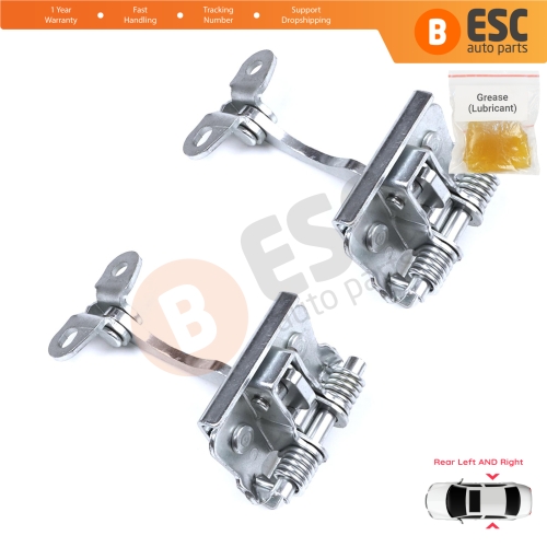 2 Pieces Rear Door Hinge Stop Check Strap Limiter for Citroen Xsara N0 N1 N2 1997-2006 9181C0