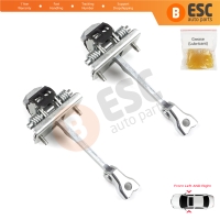 2 Pieces Front Door Hinge Stop Check Strap Limiter for Citroen DS3 3-Door Hatchback Convertible 2009-2019 9181Q8