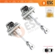2 Pieces Front Door Hinge Stop Check Strap Limiter for Citroen DS3 3-Door Hatchback Convertible 2009-2019 9181Q8