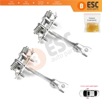 2 Pieces Front Door Hinge Stop Check Strap Limiter for Citroen C3 Pluriel 2003-2010 9181H3