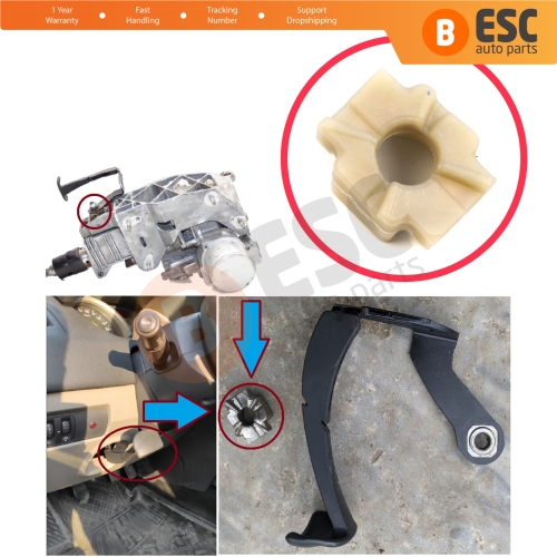 Steering Wheel Adjustment Lever Lock Iron Washer Repair Plastic Clips Bracket for Renault Megane MK2 8200241880