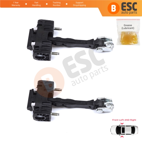 2 Pieces Front Door Hinge Stop Check Strap Limiter for Citroen Berlingo Doblo Combo Partner Rifter K9 ProAce 9819015380