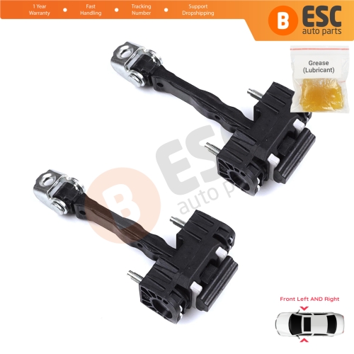 2 Pieces Front Door Hinge Stop Check Strap Limiter for Citroen Berlingo Doblo Combo Partner Rifter K9 ProAce 9819015380