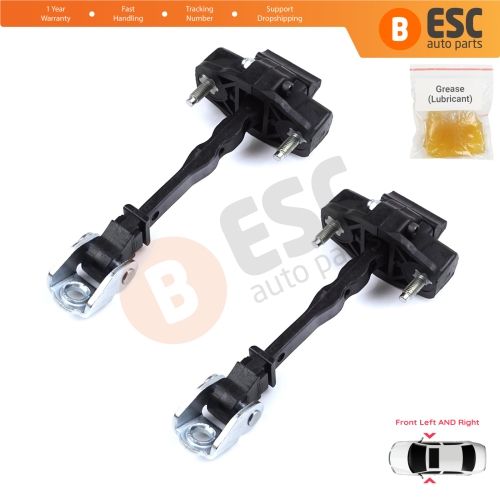 2 Pieces Front Door Hinge Stop Check Strap Limiter for Peugeot 3008 5008 MK2 Citroen C5 Aircross A DS7 Crossback Opel Grandland MK1 9809426680
