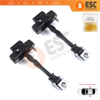 2 Pieces Rear Door Hinge Stop Check Strap Limiter for Peugeot 3008 5008 MK2 Citroen C5 Aircross A DS7 Crossback Opel Grandland MK1 9809434280