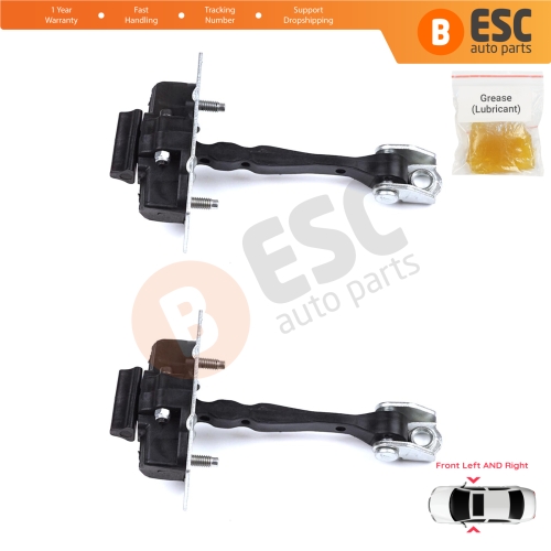 2 Pieces Front Door Hinge Stop Check Strap Limiter for Citroen C4 Picasso SpaceTourer MK2 9676345180
