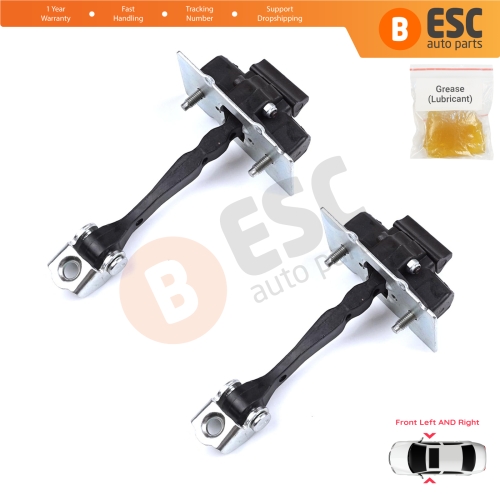 2 Pieces Front Door Hinge Stop Check Strap Limiter for Citroen C4 Picasso SpaceTourer MK2 9676345180