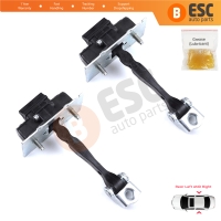 2 Pieces Rear Door Hinge Stop Check Strap Limiter for Citroen C4 Picasso SpaceTourer MK2 9676117380
