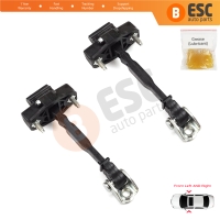 2 Pieces Front Door Hinge Stop Check Strap Limiter for Peugeot 208 e-208 Opel Corsa F Corsa-e 2019-On 9823211180
