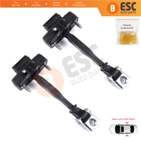 2 Pieces Rear Door Hinge Stop Check Strap Limiter for Peugeot 208 e-208 Opel Corsa F Corsa-e 2019-On 9823211180
