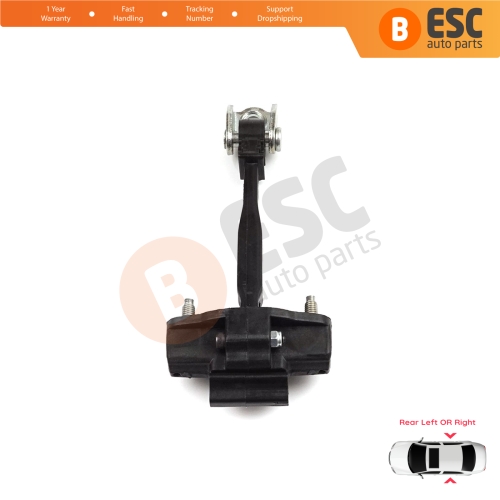 Rear Door Hinge Stop Check Strap Limiter for Peugeot 2008 e-2008 MK2 Opel Mokka B Mokka-e 9820816280
