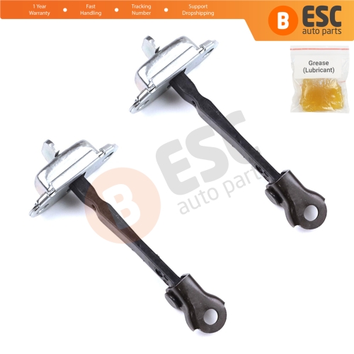 2 Pieces Rear Door Hinge Stop Check Strap Limiter for Citroen C1 Peugeot 108 Toyota Aygo MK2 2014-On 5-Door B000873380   