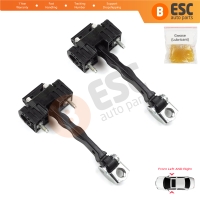 2 Pieces Front Door Hinge Stop Check Strap Limiter for Peugeot 508 508L MK2 R83 2018-On 4/5 Door 9816674280