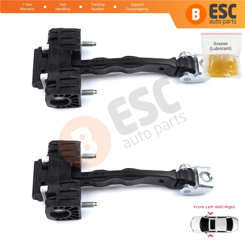 2 Pieces Front Door Hinge Stop Check Strap Limiter for Peugeot 508 508L MK2 R83 2018-On 4/5 Door 9816674280