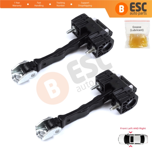 2 Pieces Front Door Hinge Stop Check Strap Limiter for Peugeot 508 508L MK2 R83 2018-On 4/5 Door 9816674280
