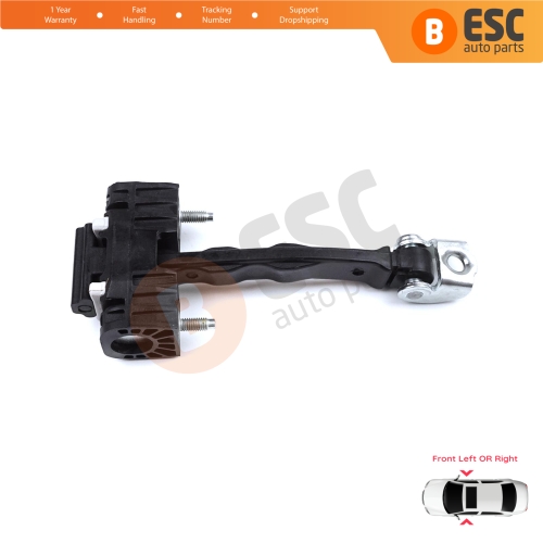 Front Door Hinge Stop Check Strap Limiter for Peugeot 508 508L MK2 R83 2018-On 4/5 Door 9816674280
