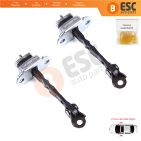 2 Pieces Front Door Hinge Stop Check Strap Limiter for Citroen C1 Peugeot 108 Toyota Aygo MK2 2014-On 5-Door B000873180