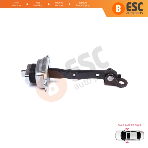 Front Door Hinge Stop Check Strap Limiter for Citroen C1 Peugeot 108 Toyota Aygo MK2 2014-On 5-Door B000873180