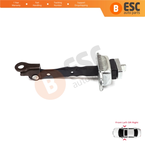 Front Door Hinge Stop Check Strap Limiter for Citroen C1 Peugeot 108 Toyota Aygo MK2 2014-On 5-Door B000873180