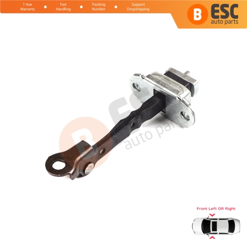 Front Door Hinge Stop Check Strap Limiter for Citroen C1 Peugeot 108 Toyota Aygo MK2 2014-On 5-Door B000873180